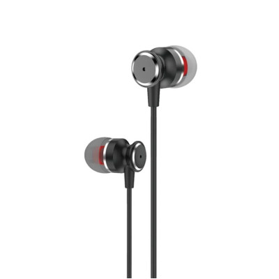 Наушники проводные вакуумные FONENG T51 Black, 120cм
