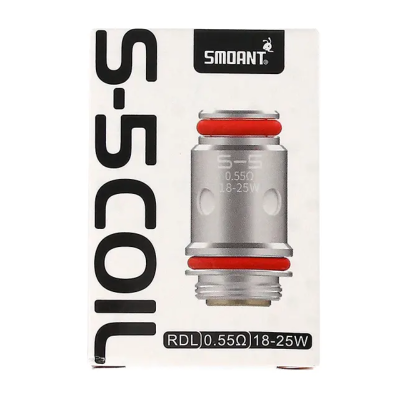 Сменный испаритель для вейпа Smoant Santi Coil S-5 - 0.55 Ом (10204-hbr) Сменный испаритель для вейпа Smoant Santi Coil S-5 - 0.55 Ом (10204-hbr)