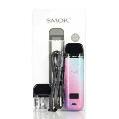 Под-система солевая электронная сигарета Smok Novo X 25W Pod Kit 800mAh 2ml 7 Color Cobra (11073-hbr) Под-система солевая электронная сигарета Smok Novo X 25W Pod Kit 800mAh 2ml 7 Color Cobra (11073-hbr)