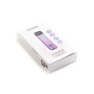 Под-система солевая электронная сигарета Smok Novo X 25W Pod Kit 800mAh 2ml 7 Color Cobra (11073-hbr) Под-система солевая электронная сигарета Smok Novo X 25W Pod Kit 800mAh 2ml 7 Color Cobra (11073-hbr)
