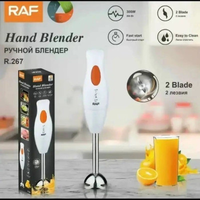 Блендер погружний ручний метал RAF R 267 7432 300 Вт Блендер погружний ручний метал RAF R 267 7432 300 Вт