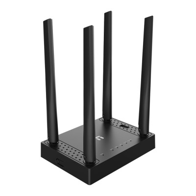 Беспроводной маршрутизатор Netis N5 AC1200, 1xFE WAN, 2xFE LAN, USB 2.0 для 3G/4G модемов, 4 внешние антенны Беспроводной маршрутизатор Netis N5 AC1200, 1xFE WAN, 2xFE LAN, USB 2.0 для 3G/4G модемов, 4 внешние антенны