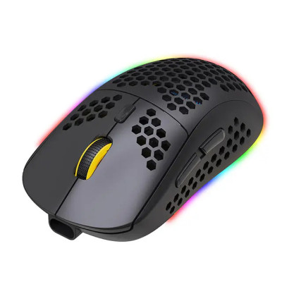 Мышь беспроводная игровая Union HYSO Т90 с аккумулятором и подсветкой 2,4G+Bluetooth Мышь беспроводная игровая Union HYSO Т90 с аккумулятором и подсветкой 2,4G+Bluetooth