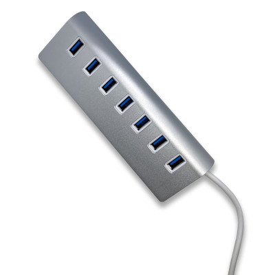 USB-хаб XON SmartHub Pro 7хUSB3.0 Серый (UHAPM070073G 5009) USB-хаб XON SmartHub Pro 7хUSB3.0 Серый (UHAPM070073G 5009)