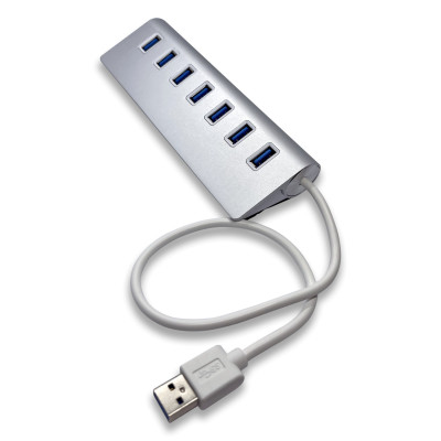 USB-хаб XON SmartHub Pro 7хUSB3.0 Серый (UHAPM070073G 5009) USB-хаб XON SmartHub Pro 7хUSB3.0 Серый (UHAPM070073G 5009)