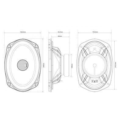 Коаксиальная акустика MTX TX469C Коаксиальная акустика MTX TX469C