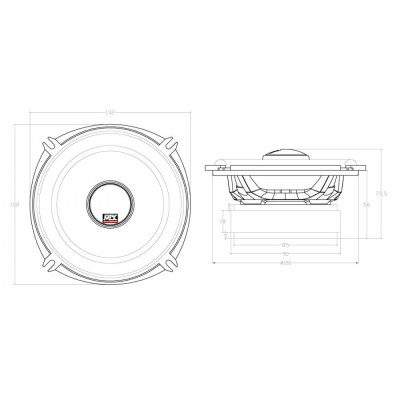 Коаксиальная акустика MTX TX650C Коаксиальная акустика MTX TX650C