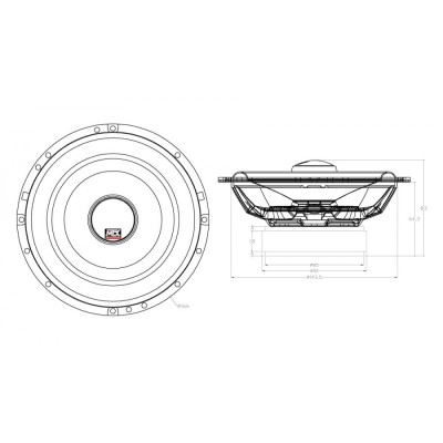 Коаксиальная акустика MTX TX665C Коаксиальная акустика MTX TX665C