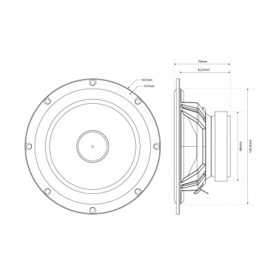 Компонентная акустика MTX TX265S Компонентная акустика MTX TX265S
