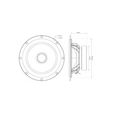 Компонентная акустика MTX TX465S Компонентная акустика MTX TX465S