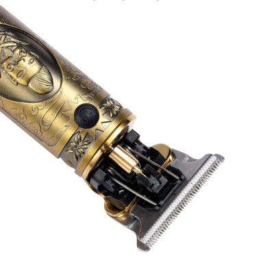 Тример акумуляторний для бороди та волосся VGR V-085 Gold (3_02538) Тример акумуляторний для бороди та волосся VGR V-085 Gold (3_02538)