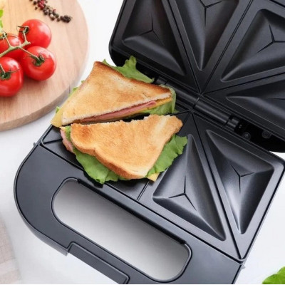 Сендвичница электрическая MAGIO МG-375 Black Сендвичница электрическая MAGIO МG-375 Black