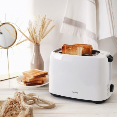 Тостер для хліба MAGIO МG-278 White Тостер для хліба MAGIO МG-278 White