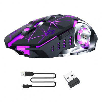 Мышь беспроводная игровая с подсветкой T-Wolf Q13 BT Strip Black Oriiginal 2,4G+Bluetooth Мышь беспроводная игровая с подсветкой T-Wolf Q13 BT Strip Black Oriiginal 2,4G+Bluetooth