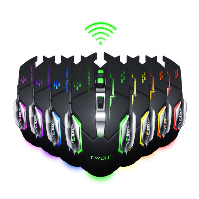 Мышь беспроводная игровая с подсветкой T-Wolf Q13 BT Strip Black Oriiginal 2,4G+Bluetooth Мышь беспроводная игровая с подсветкой T-Wolf Q13 BT Strip Black Oriiginal 2,4G+Bluetooth