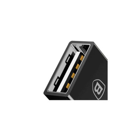 Перехідник Baseus Exquisite Type-C Male Female to USB Black CATJQ-B01 10904 Перехідник Baseus Exquisite Type-C Male Female to USB Black CATJQ-B01 10904