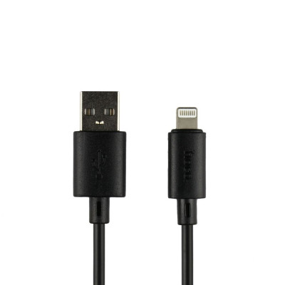Кабель для зарядки и передачи данных Hoco X88 GratifiedUSB to Lightning 2.4A 1 m Чёрный