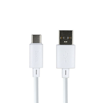 Кабель для зарядки и передачи данных Hoco X88 Gratified USB to Type C 3A 1 m White