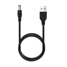 Кабель для роутера Xiaomi USB to DC 5v 5.5x2.1 mm 1 м Черный