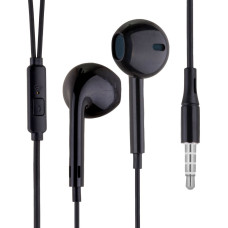 Проводные наушники с микрофоном Borofone BM54 Maya 3.5 mm 1.2 m Black