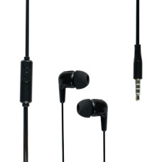 Проводные наушники с микрофоном и вакуумными амбушюрами Hoco M97 Enjoy 3.5 mm 1.2 m Black