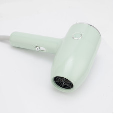 Фен для укладки волос компактный дорожный No Brand 30312 Зеленый (41005-DSP-30312)