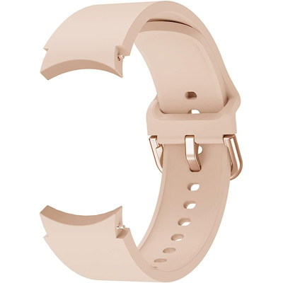 Ремешок силиконовый BeWatch Samsung Galaxy Watch 4 / 5 / Pro SoftTouch Светло-розовый (0139304) Ремешок силиконовый BeWatch Samsung Galaxy Watch 4 / 5 / Pro SoftTouch Светло-розовый (0139304)