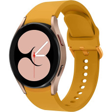Ремешок силиконовый BeWatch Samsung Galaxy Watch 4 / 5 / Pro SoftTouch Желтый (0139307)
