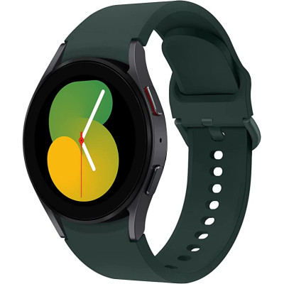 Ремешок силиконовый BeWatch Samsung Galaxy Watch 4 / 5 / Pro SoftTouch Зеленый (0139306)