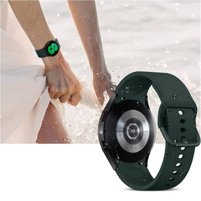 Ремешок силиконовый BeWatch Samsung Galaxy Watch 4 / 5 / Pro SoftTouch Зеленый (0139306) Ремешок силиконовый BeWatch Samsung Galaxy Watch 4 / 5 / Pro SoftTouch Зеленый (0139306)