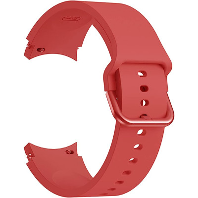 Ремешок силиконовый BeWatch Samsung Galaxy Watch 4 / 5 / Pro SoftTouch Красный (0139302) Ремешок силиконовый BeWatch Samsung Galaxy Watch 4 / 5 / Pro SoftTouch Красный (0139302)