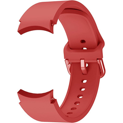 Ремешок силиконовый BeWatch Samsung Galaxy Watch 4 / 5 / Pro SoftTouch Красный (0139302) Ремешок силиконовый BeWatch Samsung Galaxy Watch 4 / 5 / Pro SoftTouch Красный (0139302)