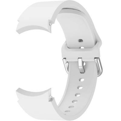 Ремешок силиконовый BeWatch Samsung Galaxy Watch 4 / 5 / Pro SoftTouch Белый (0139303) Ремешок силиконовый BeWatch Samsung Galaxy Watch 4 / 5 / Pro SoftTouch Белый (0139303)