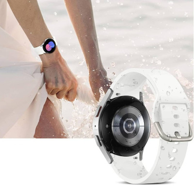 Ремешок силиконовый BeWatch Samsung Galaxy Watch 4 / 5 / Pro SoftTouch Белый (0139303) Ремешок силиконовый BeWatch Samsung Galaxy Watch 4 / 5 / Pro SoftTouch Белый (0139303)