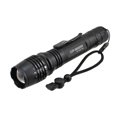 Тактический ручной фонарик RIAS BL-P08-P50 COP Black (3_01989)