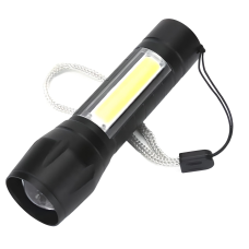 Ручной фонарик No Brand COP BL-511 XPE+COB в кейсе Black (3_03051)