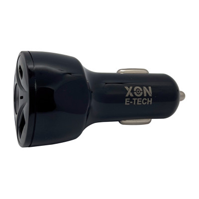 Автомобільний зарядний пристрій XON UniLink Type-C 20W PD20 + QC3.0 + 5V/3.1A Black (5060948063449)