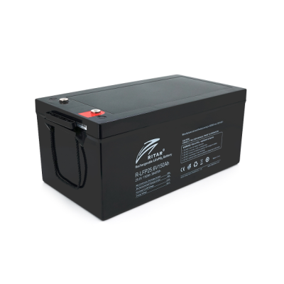 Акумуляторна батарея Ritar LiFePO4 25.6V 150Ah Чорний (10621)