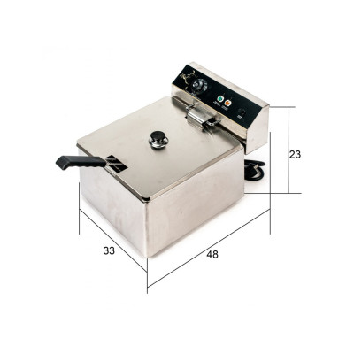 Фритюрница электрическая BOZONE 11L 3500W (3_01713) Фритюрница электрическая BOZONE 11L 3500W (3_01713)