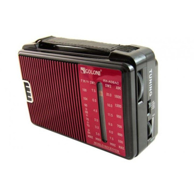 Радиоприемник всеволновой Golon RX-A08AC Red-Black (3_03033) Радиоприемник всеволновой Golon RX-A08AC Red-Black (3_03033)