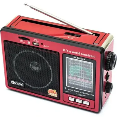 Радиоприемник Golon RX-006 MP3+USB+MicroSD от сети и батареек Red (3_03034) Радиоприемник Golon RX-006 MP3+USB+MicroSD от сети и батареек Red (3_03034)