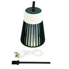 Ловушка-лампа от насекомых аккумуляторная Mosquito killing Lamp BG-002 LED USB Зеленая