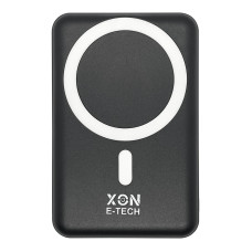 Портативная магнитная беспроводная батарея 5000 mAh с подставкой XON PowerBank Magsafe Stand (YC5G2) 15W Black (5060948063142)