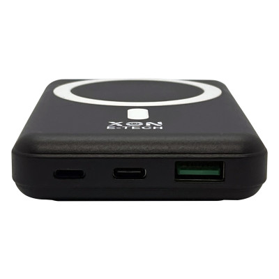 Портативная магнитная беспроводная батарея 5000 mAh с подставкой XON PowerBank Magsafe Stand (YC5G2) 15W Black (5060948063142) Портативная магнитная беспроводная батарея 5000 mAh с подставкой XON PowerBank Magsafe Stand (YC5G2) 15W Black (5060948063142)