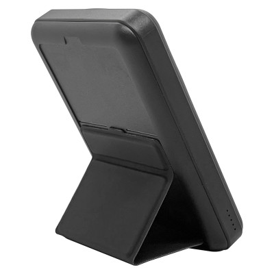 Портативная магнитная беспроводная батарея 5000 mAh с подставкой XON PowerBank Magsafe Stand (YC5G2) 15W Black (5060948063142) Портативная магнитная беспроводная батарея 5000 mAh с подставкой XON PowerBank Magsafe Stand (YC5G2) 15W Black (5060948063142)