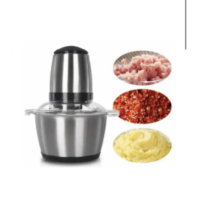 Подрібнювач чоппер метал Cooking 2L 250 Вт Сріблястий Подрібнювач чоппер метал Cooking 2L 250 Вт Сріблястий
