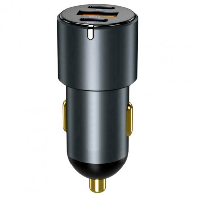 Автомобильное зарядное устройство No Brand CC45 PD30W PD+USB30W Черный (37478-01)