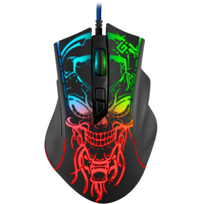 Миша Defender Bulletstorm GM-928 7 кнопок 7200 dpi Чорний (52928)