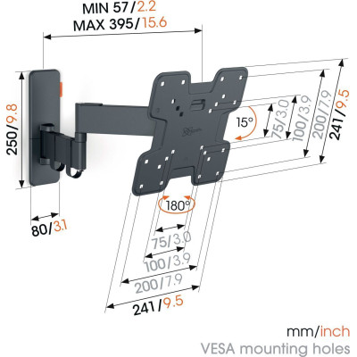 Крепление Vogels TVM 1243 Black (6833582) Крепление Vogels TVM 1243 Black (6833582)