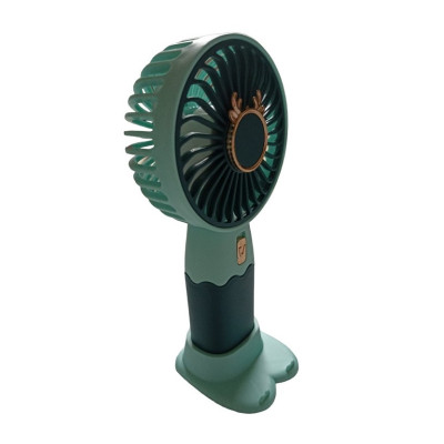 Вентилятор ручной аккумуляторный Mini Fan ZB088C USB Сине-бирюзовый Вентилятор ручной аккумуляторный Mini Fan ZB088C USB Сине-бирюзовый